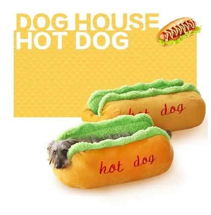 Hot Dog Pet Bed