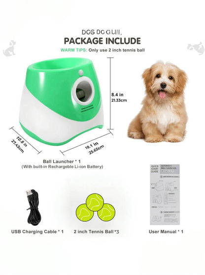 Automatic Dog Ball Launcher – Interactive Fetch Machine