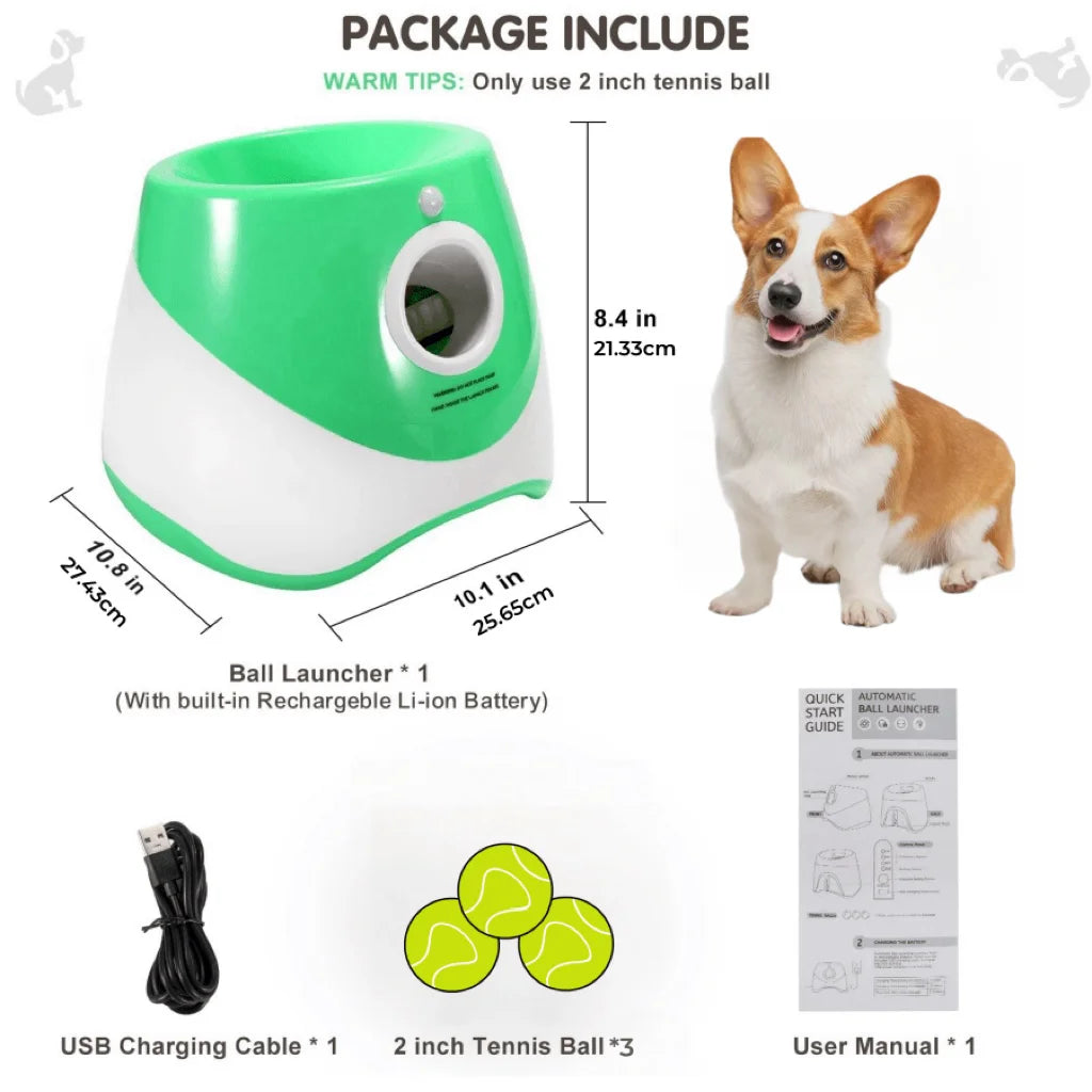 Automatic Dog Ball Launcher – Interactive Fetch Machine