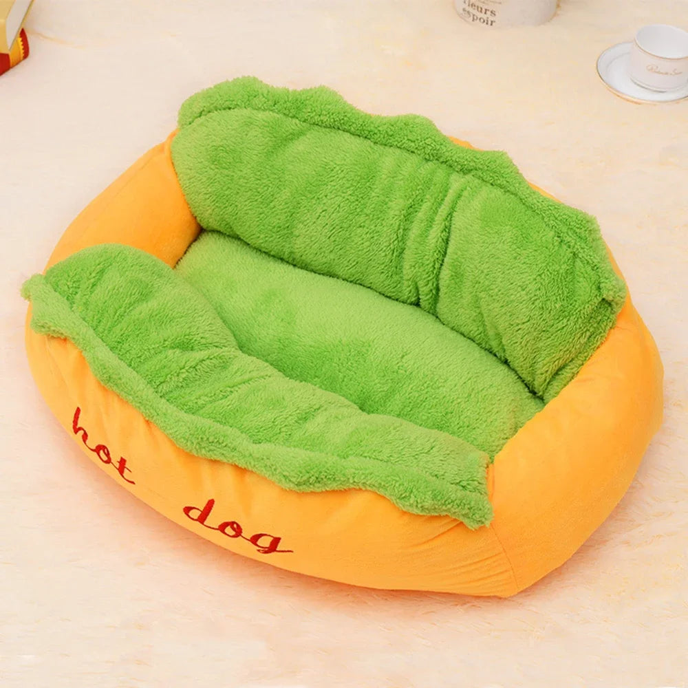 Hot Dog Pet Bed