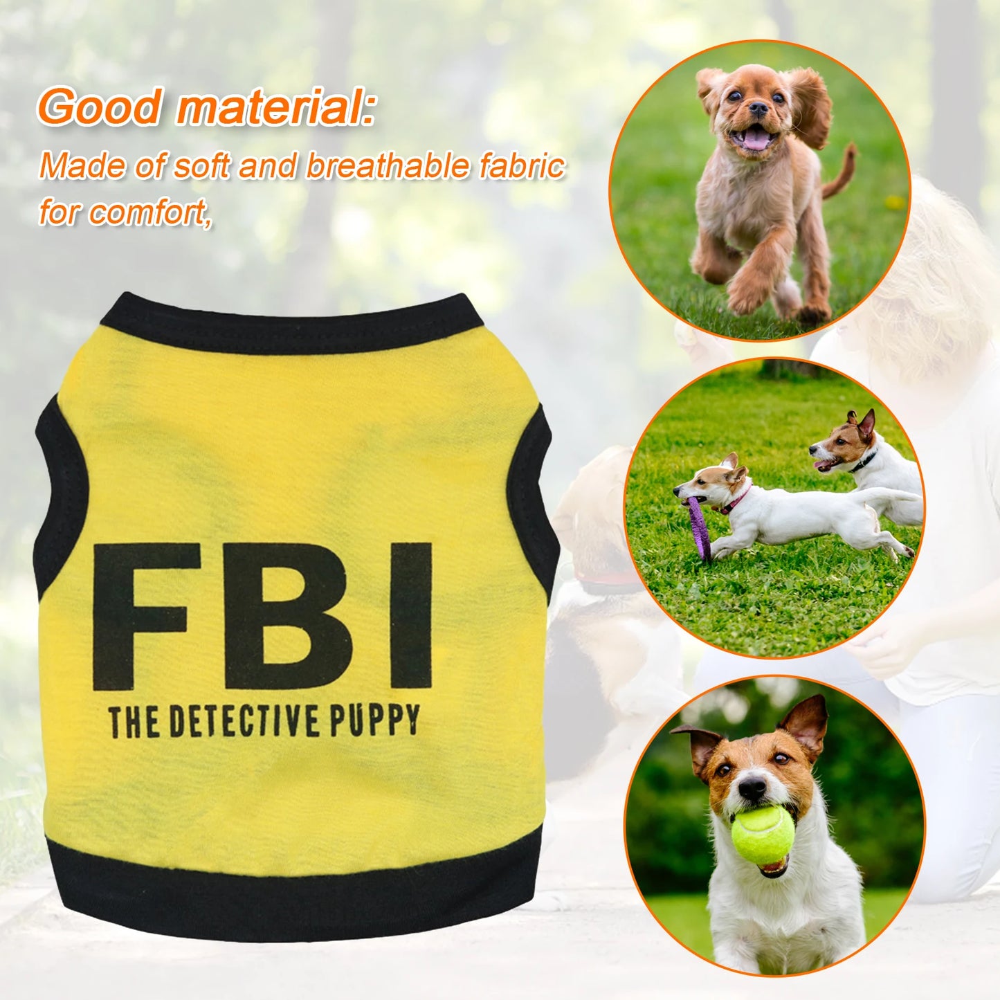 Police Dog Costume – Funny & Stylish Outfit for Dogs & Puppies