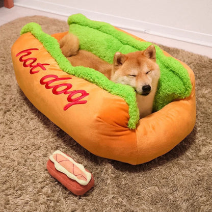 Hot Dog Pet Bed