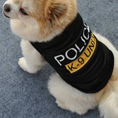 Police Dog Costume – Funny & Stylish Outfit for Dogs & Puppies